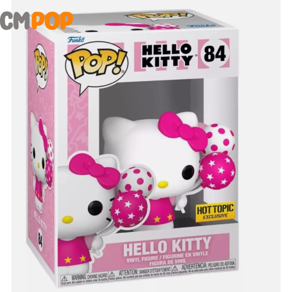 Hello Kitty With Balloon - #84 Funko Pop! Hot Topic Exclusive Pop