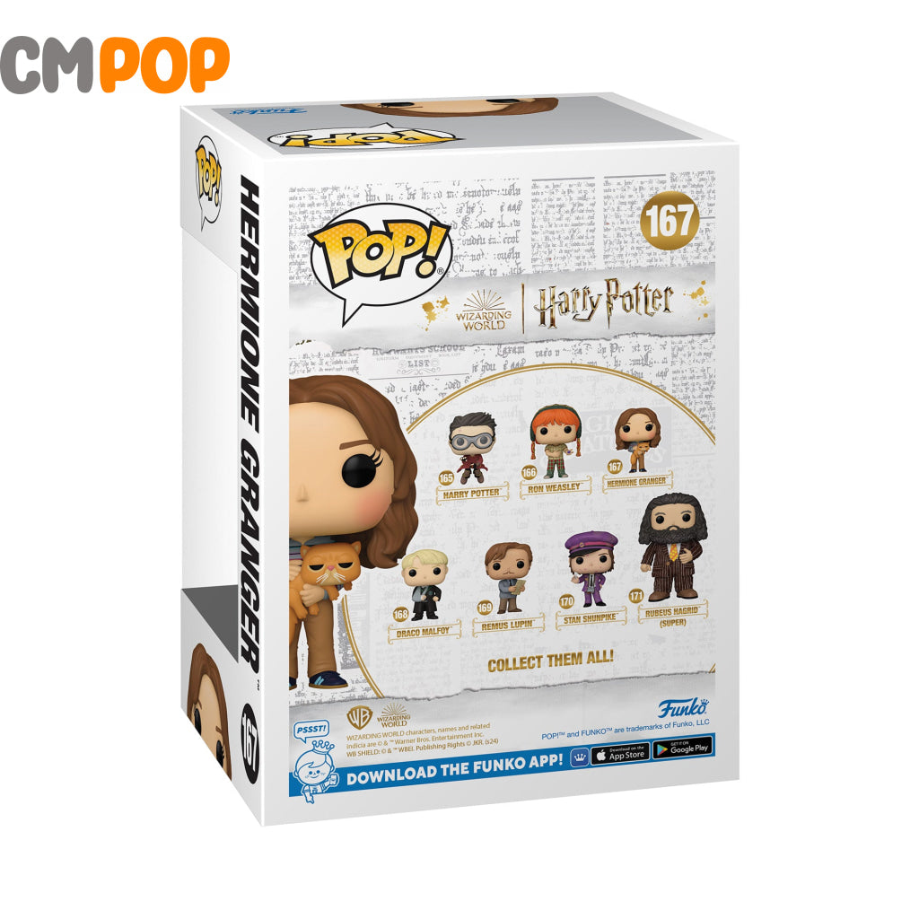 Hermione Granger With Crookshanks #167 - Funko Pop! - Harry Potter Pop