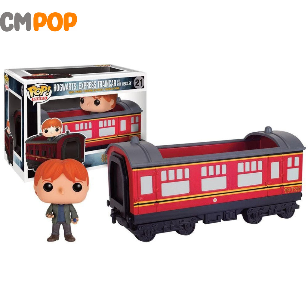 Hogwarts Express Carriage With Ron Weasley - #21- Funko Pop! Pop Deluxe Rides Harry Potter