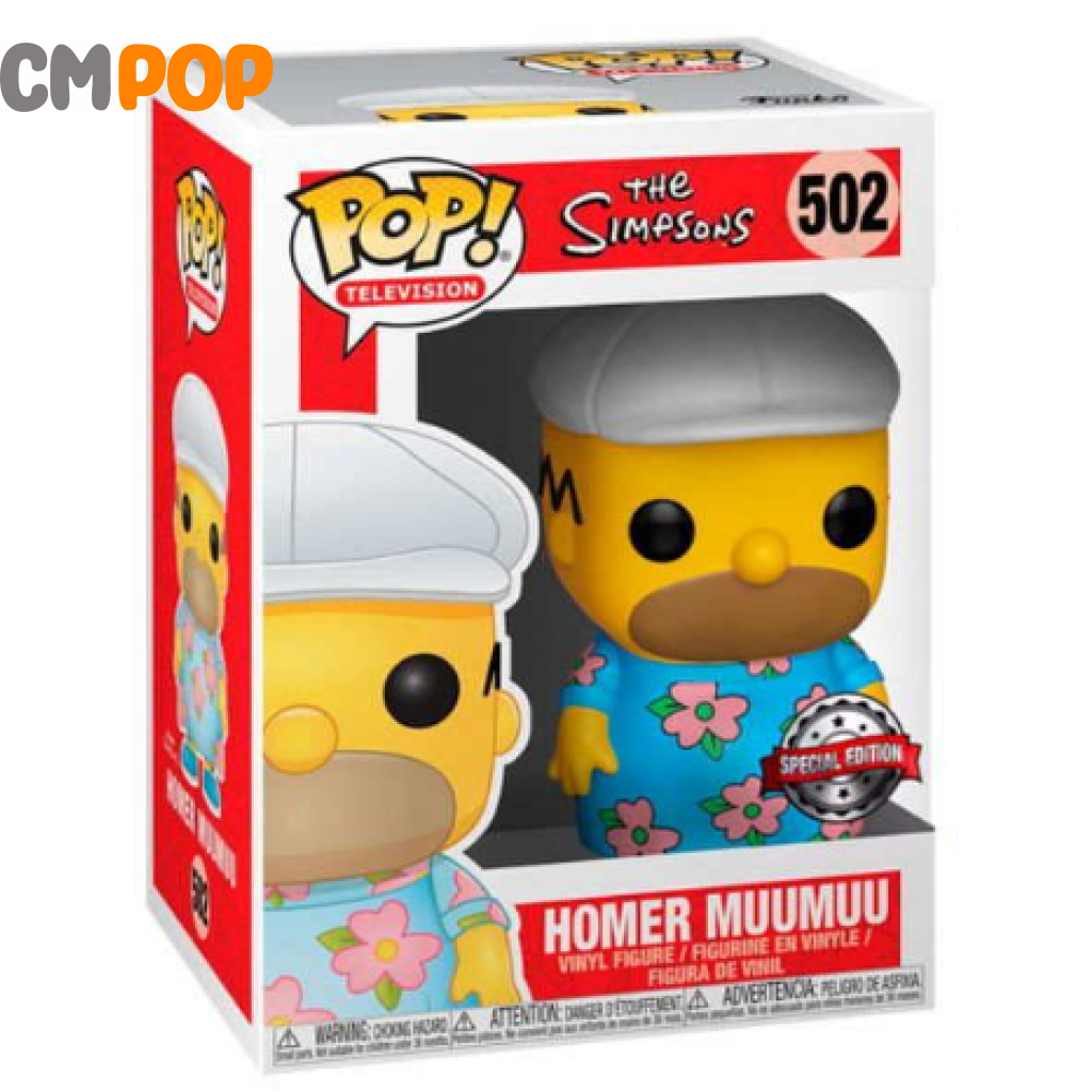 Homer Muumuu - #502 Funko Pop! The Simpsons Special Edition Exclusive Pop