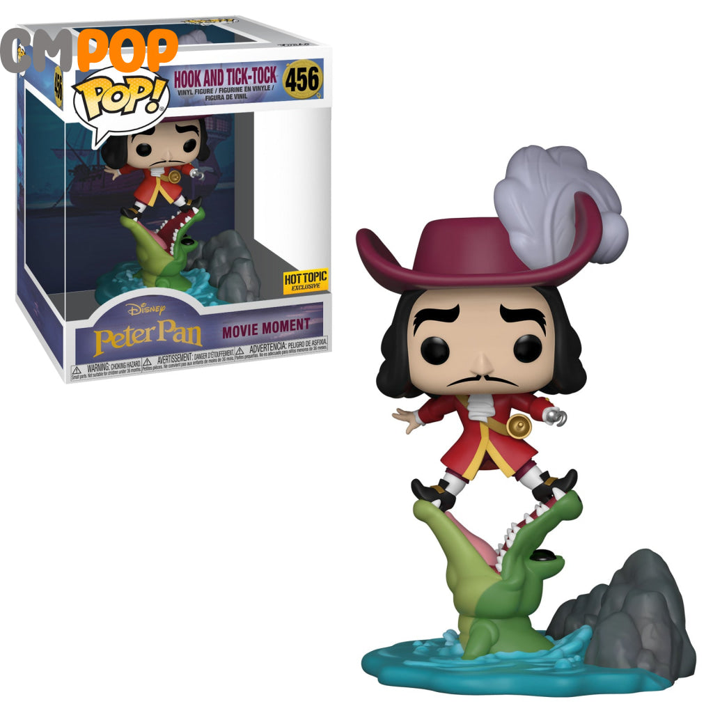 Hook And Tick-Tock - #456 Funko Pop! Movie Moments Disney Hot Topic Exclusive Pop