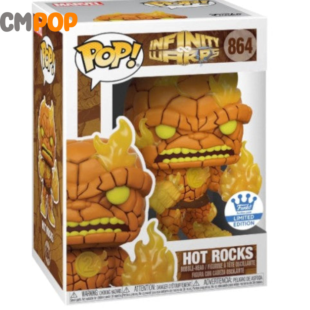 Hot Rocks - #864 Funko Pop! Marvel Infinity Warps Exclusive