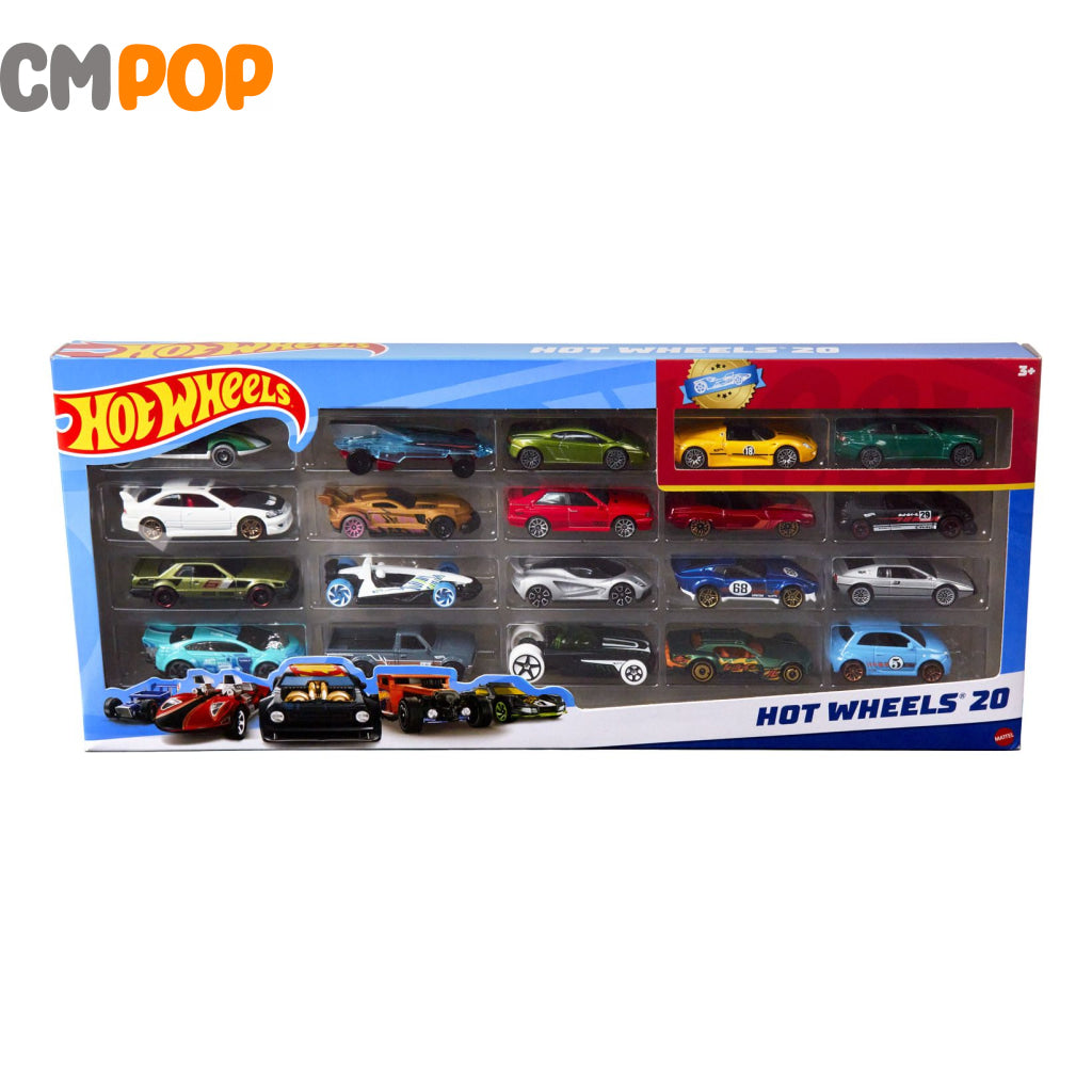 Hot Wheels Basic 20 Car Pack Toy Cars