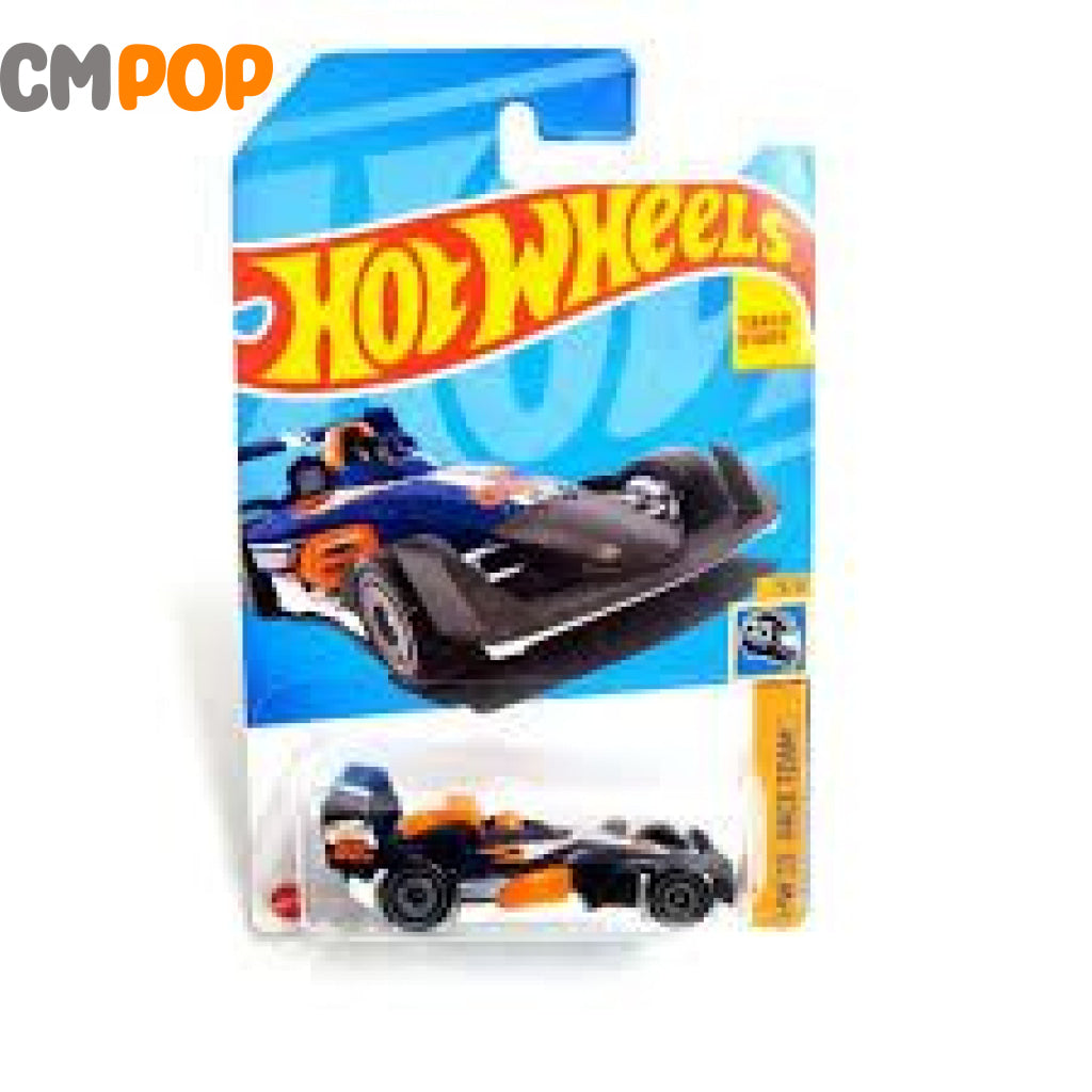 Hot Wheels - HW 55 Race Team - HW-4-TRAC (Track Stars) (159/250) - Dark Blue (Full Card) Toy