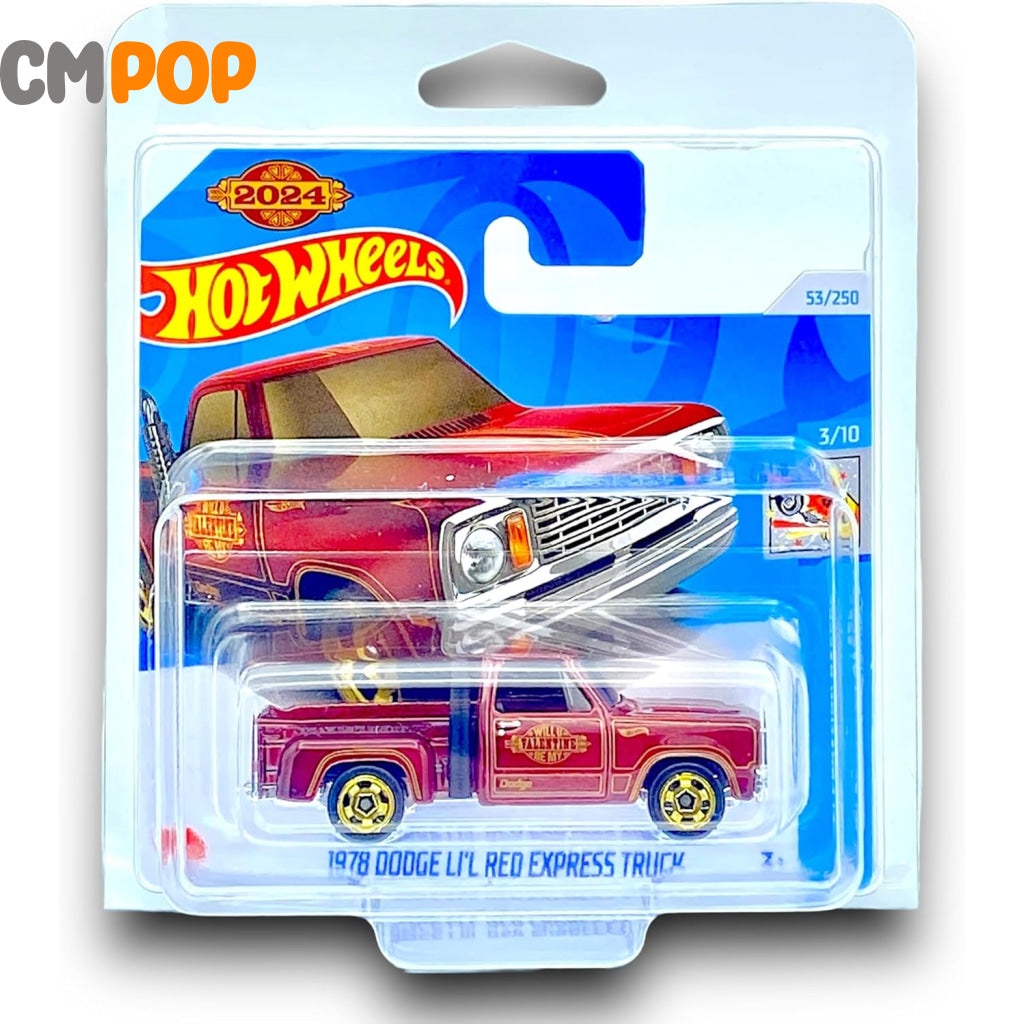 Hot Wheels - HW Celebration Racers - 1978 Dodge LI’L Red Express Truck (53/250) - (Half Card) Toy