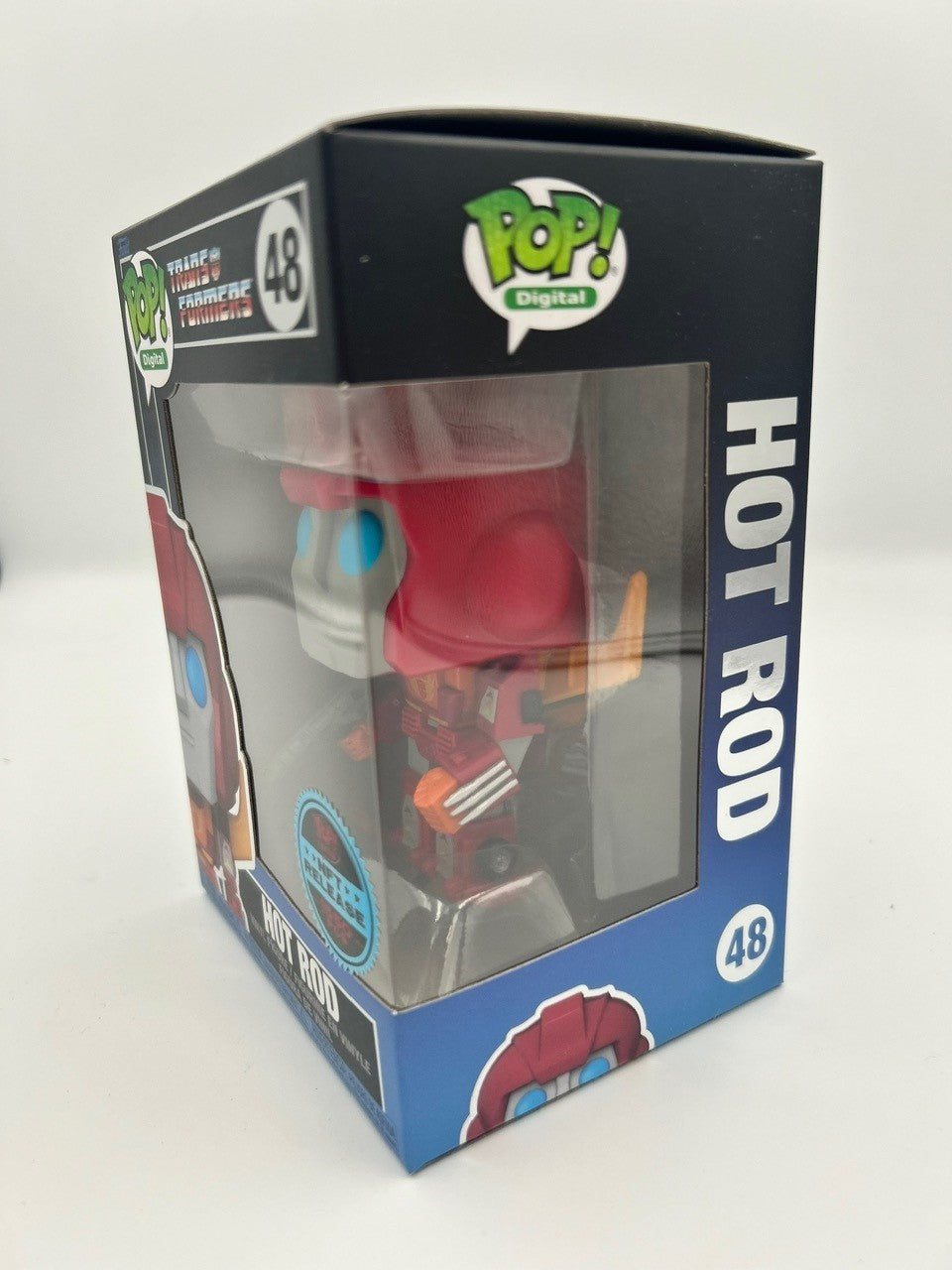 Hot Rod - #48 - Funko Pop! -Digital - Transformers - Release 1550 Pcs