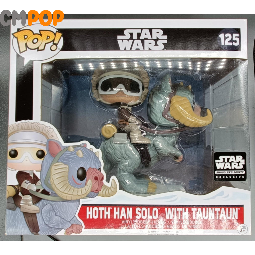 Hoth Han Sol With Tauntaun- #125 - Funko Pop! - Star Wars - Star Wars Smugglers Bounty Exclusive