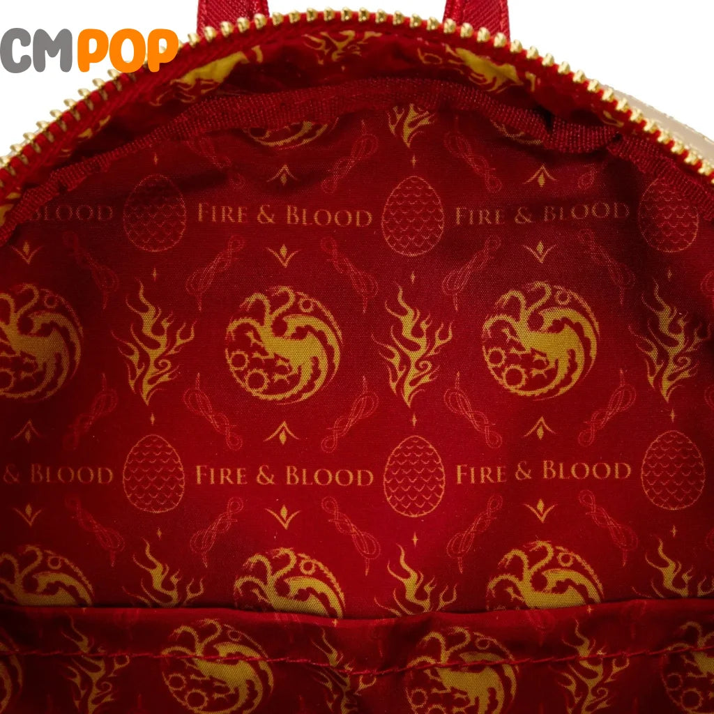 House of the Dragon Targaryen Mini Backpack - Loungefly Loungefly