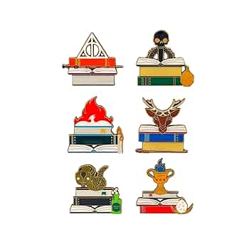 Loungefly Harry Potter Crest Blind Box Books Enamel Pin- Loungefly - Pins