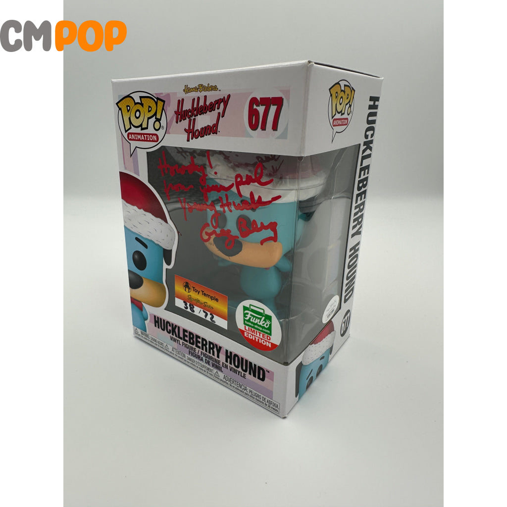 Huckleberry Hound - #677 Funko Pop! Animation Hanna Barbera Limited Edition Toy Temple Speciality