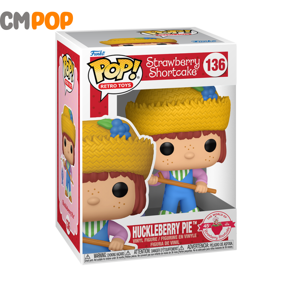 Huckleberry Pie - #136 Funko Pop! Strawberry Shortcake Retro Toys Pop