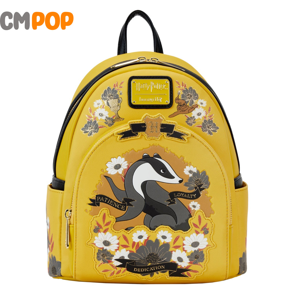 Hufflepuff House Tattoo Mini Backpack - Harry Potter Loungefly
