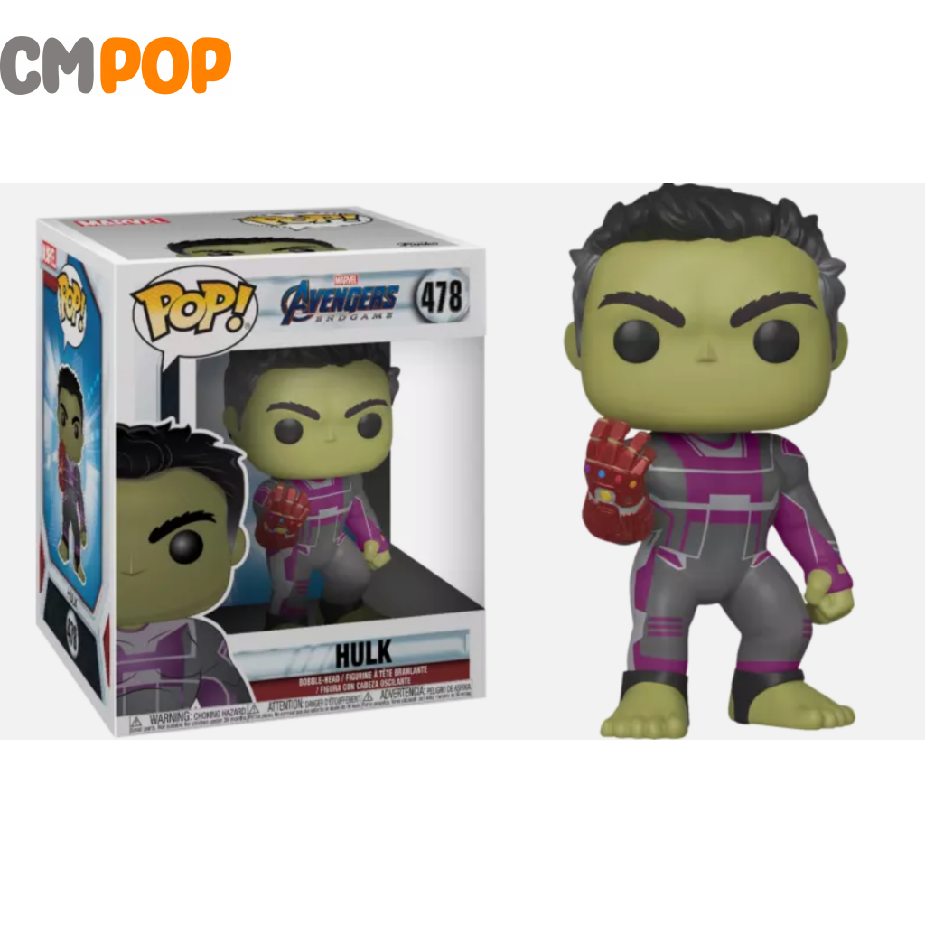 Hulk - #478- Funko Pop! Marvel Avengers Endgame Pop