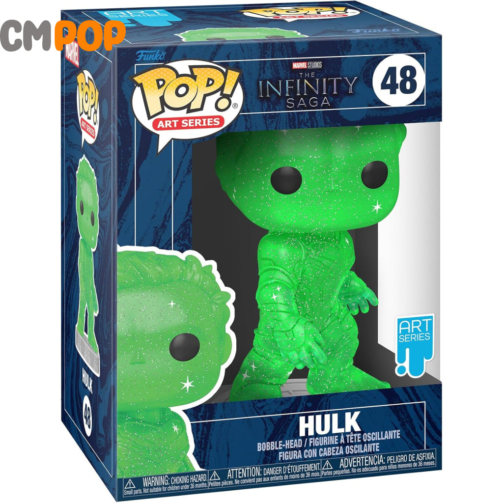 Hulk - #48- Funko Pop! Marvel Art Series The Infinity Saga Pop