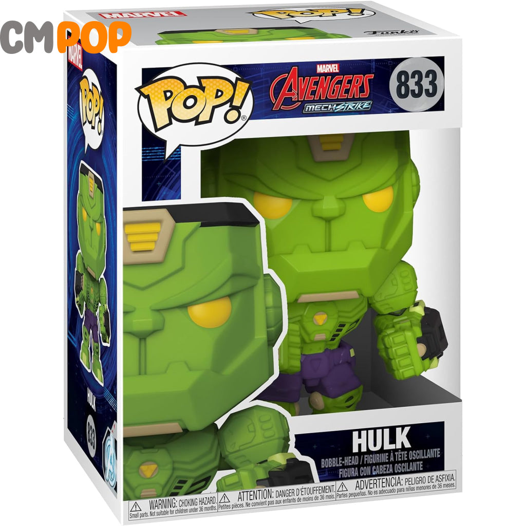 Hulk - #833 Funko Pop! Marvel Avengers Merch Strike