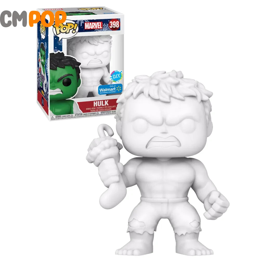 Hulk (Diy) - #398- Funko Pop! Marvel Diy Walmart Exclusive Pop