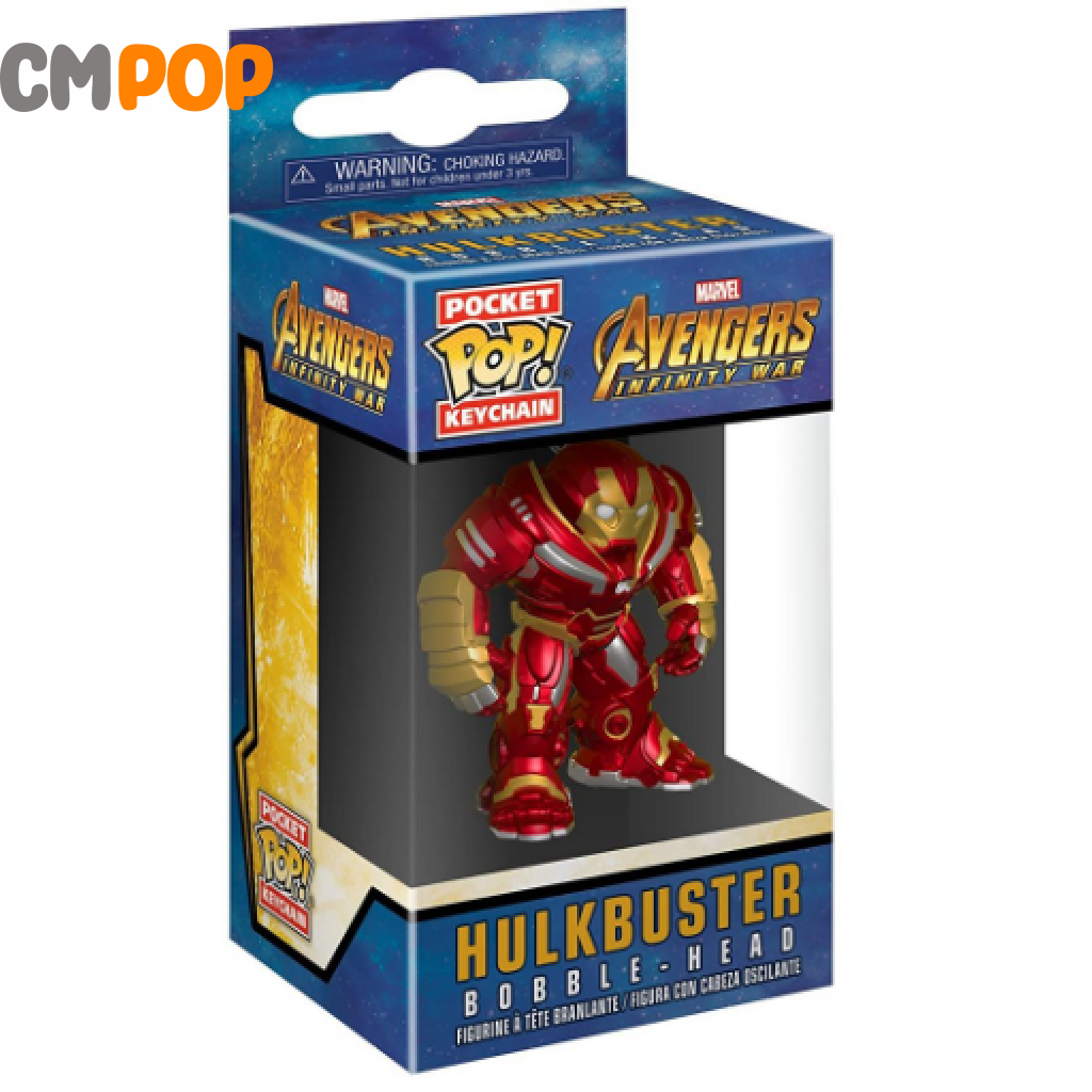 Hulkbuster- Pocket Funko Pop! Keychain - Marvel Misc