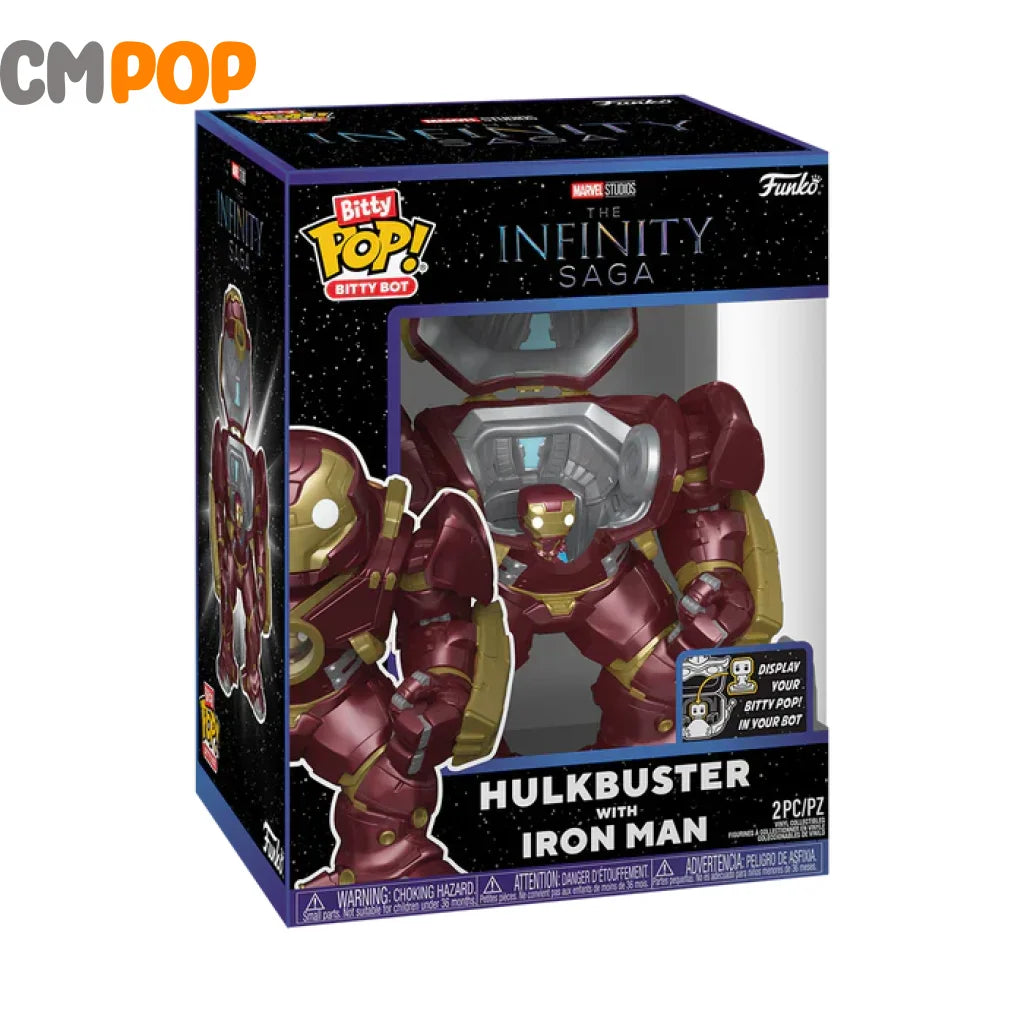 Hulkbuster With Iron Man - Funko Bitty Pop! Marvel Hulk Pop