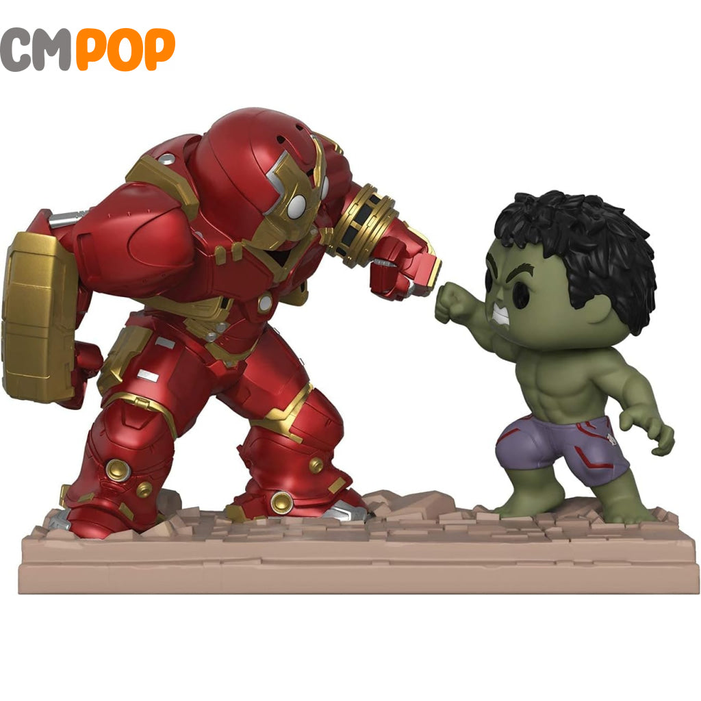 Hulkbusters Vs. Hulk - #394 Movie Moments Funko Pop! Marvel -2020 Fall Convention Exclusive Pop