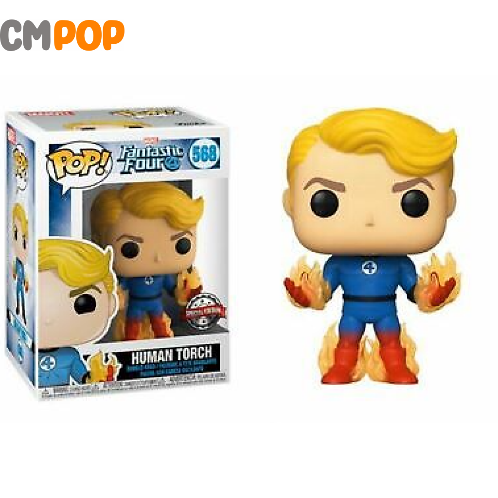 Human Torch - #569 Fantastic Four Marvel Special Edition Funko Pop