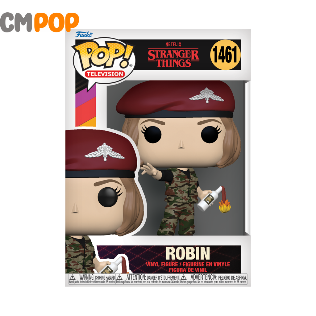 Hunter Robin W/Cocktail - #1461 Funko Pop! Stranger Things Pop