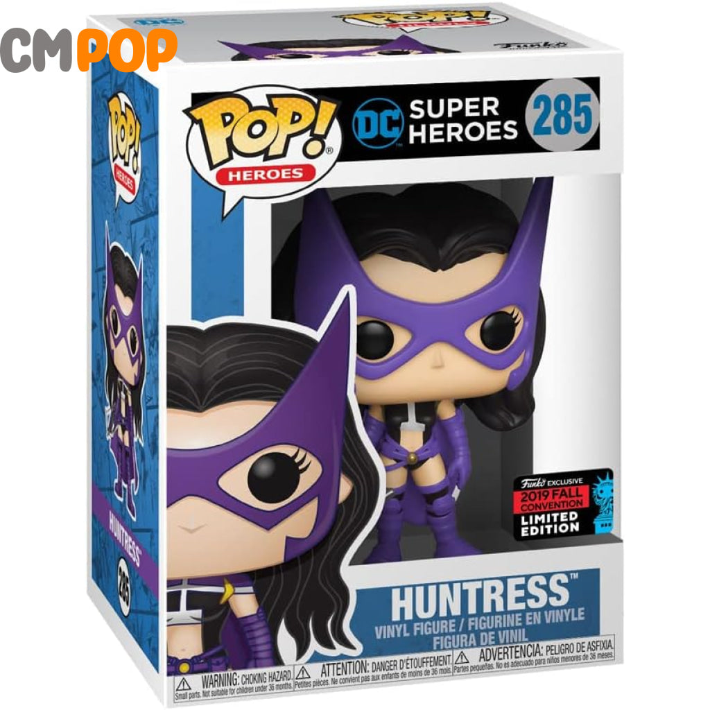 Huntress - #285 Funko Pop! Heroes Dc Super 2019 Fall Convention Limited Edition Pop