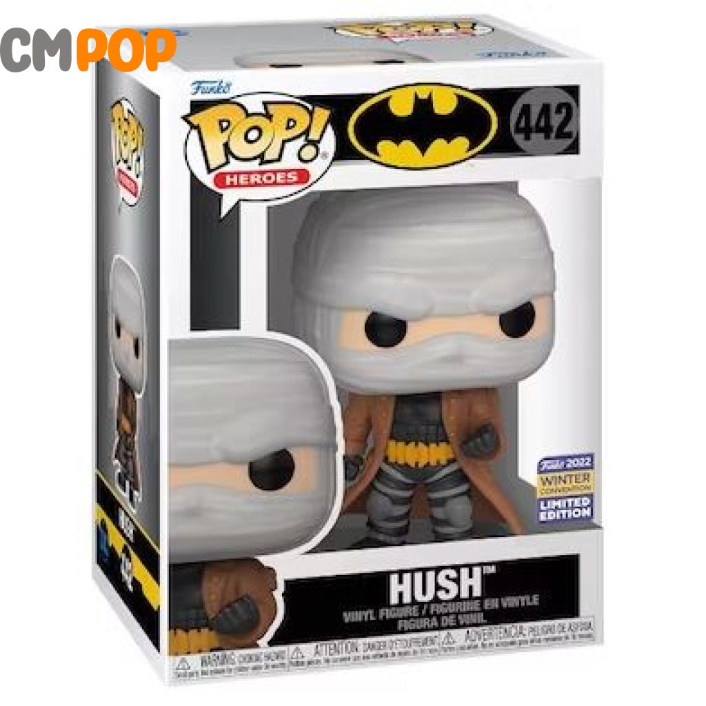 Hush - #442 Funko Pop! Dc Batman Wintercon Exclusive Pop