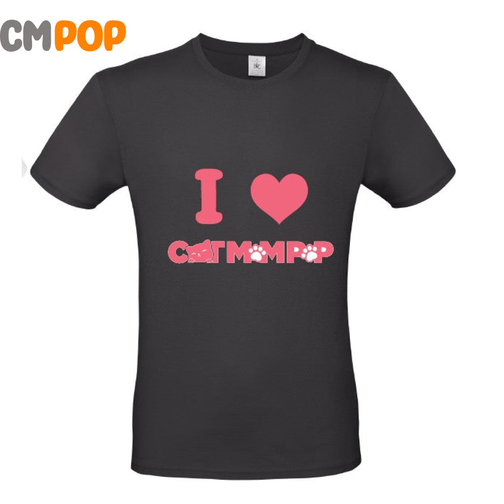 I Heart CAT MOM POP T-Shirt t-shirt