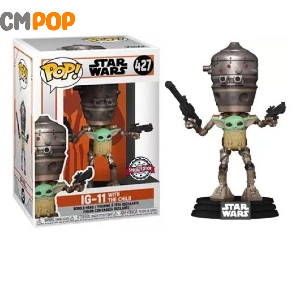 IG-11 With The Child - #427 - Funko Pop! - Star Wars - Special Edition Funko Pop