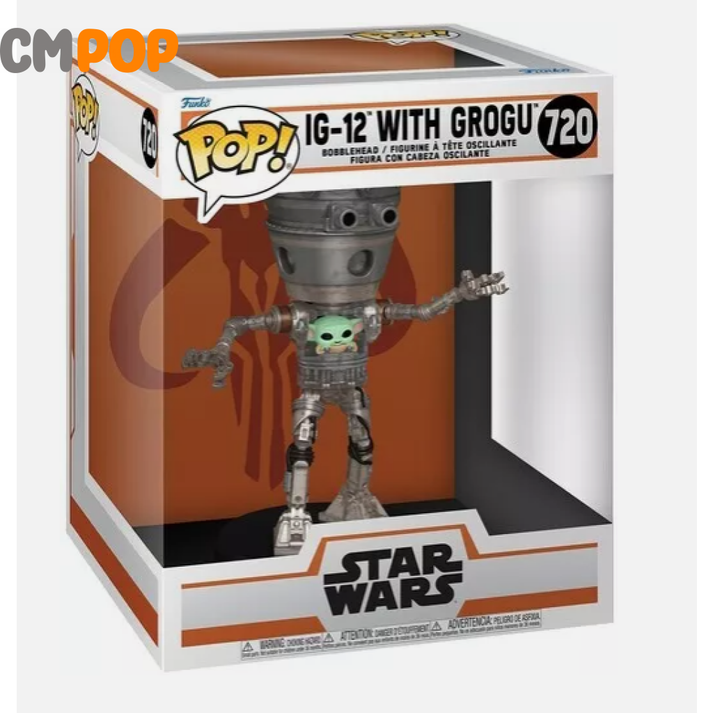 Ig-12 With Grogu - #720 Funko Pop! Star Wars Pop