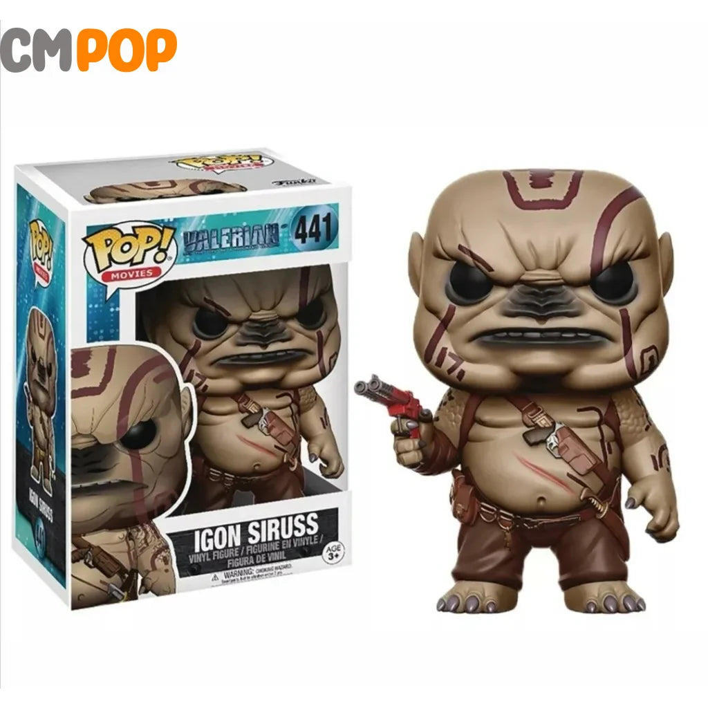 Igon Siruss - #441 Funko Pop! Movies Valerian Pop