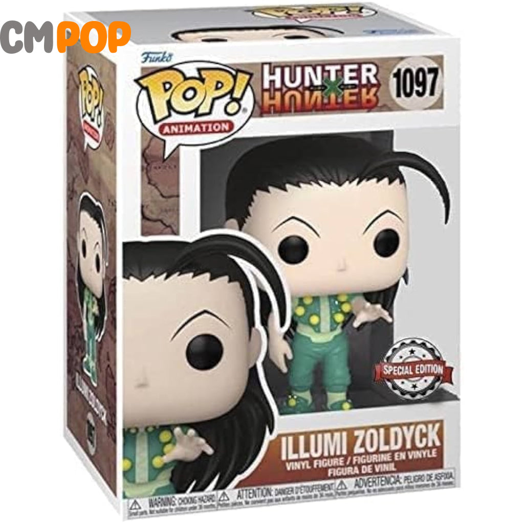 Illumi Zoldyck - #651- Funko Pop! Hunter X Special Edition Exclusive Pop