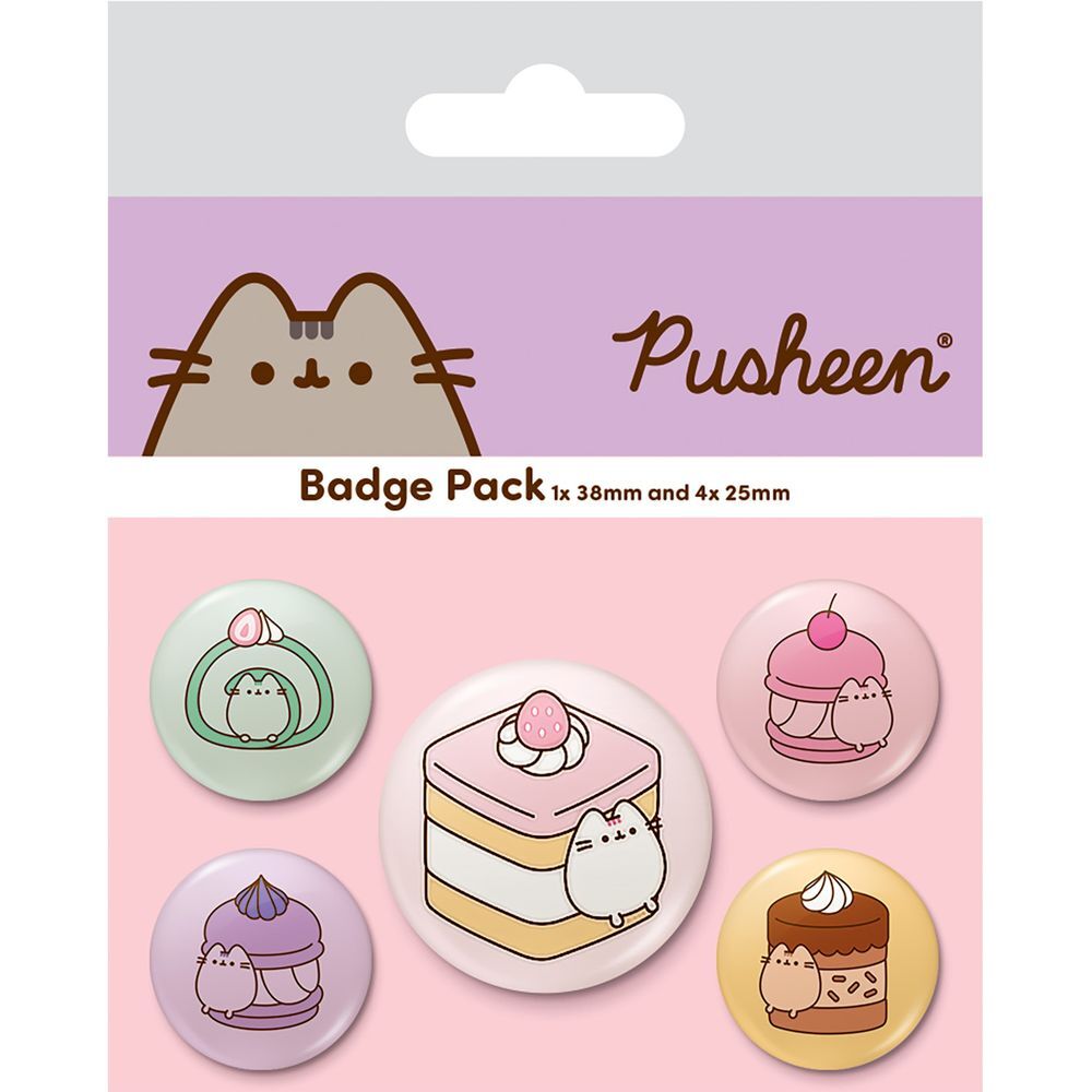 Pusheen Cake - Badge Pack