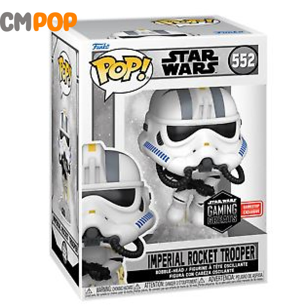 Imperial Rocket Trooper - #552 Funko Pop! Star Wars Gamestop Exclusive Pop
