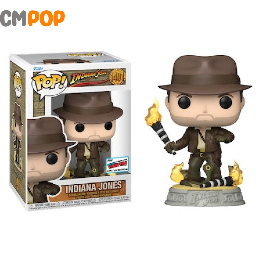 Indian Jones - #1401- Funko Pop! Nycc 2023 Stickered Convention Exclusive Pop