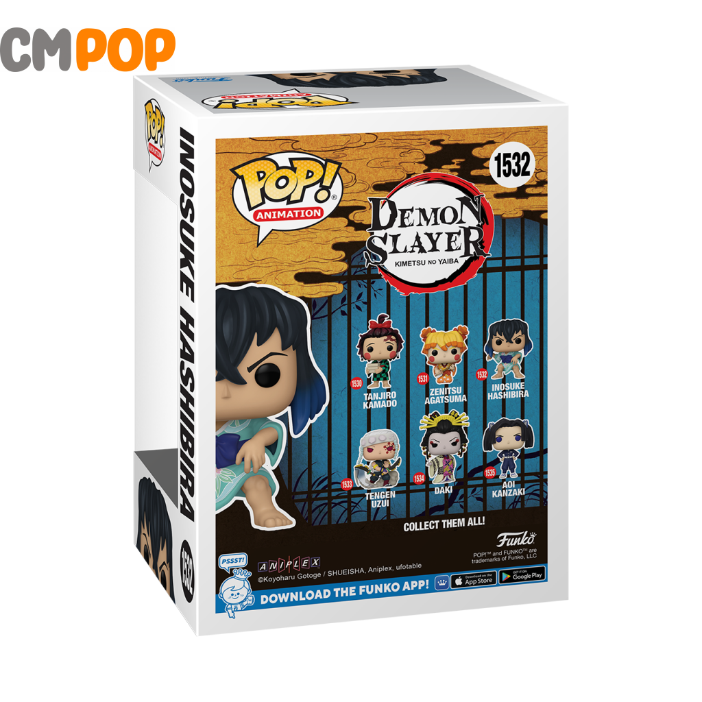 Inosuke Hashibara - #1532 Funko Pop! Demon Slayer Pop