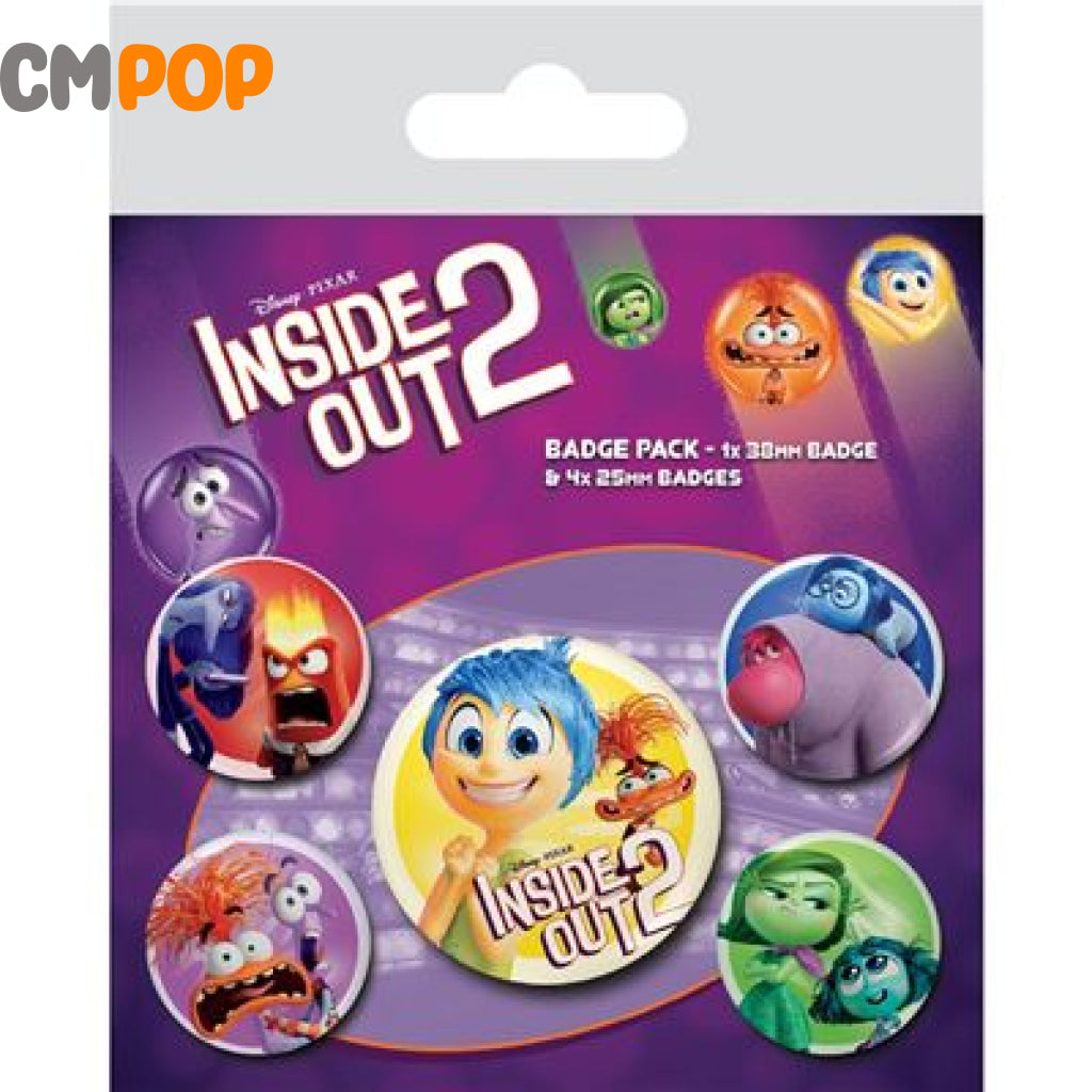 Inside Out 2 - Disney Pixar - Badge Pack Badge