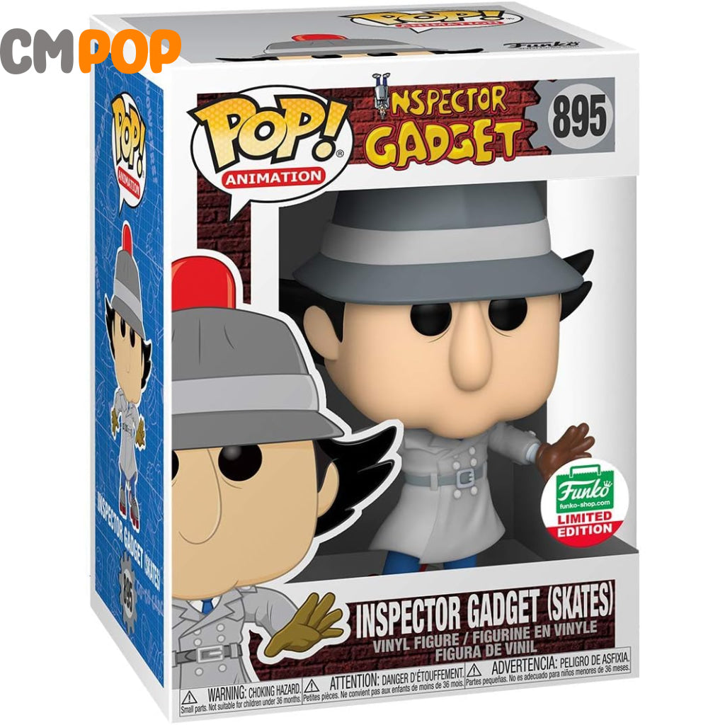 Inspector Gadget (Skates) - #895 Funko Pop! Animation Limited Edition Exclusive