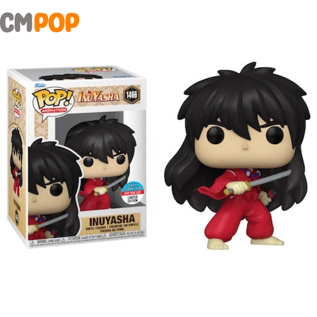 Inuyasha - #1466 Funko Pop! Nycc 2023 Stickered Convention Exclusive Toy Tokyo Pop