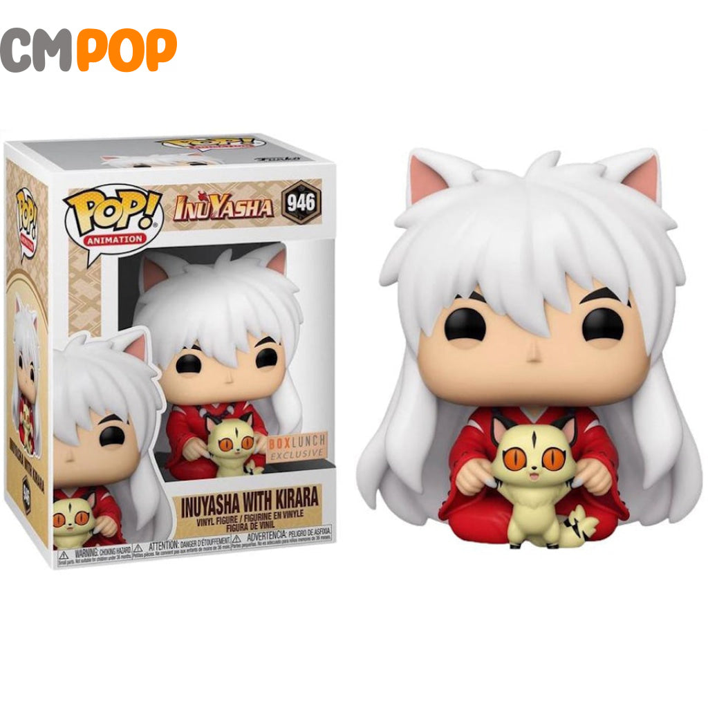Inuyasha With Kirara - #946 Funko Pop! Inuyasha Box Lunch Exclusive Pop