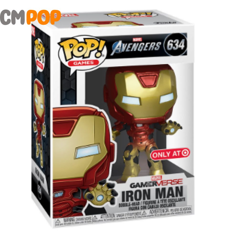 Iron Man - #634 Funko Pop! Marvel Avengers Target Exclusive Pop