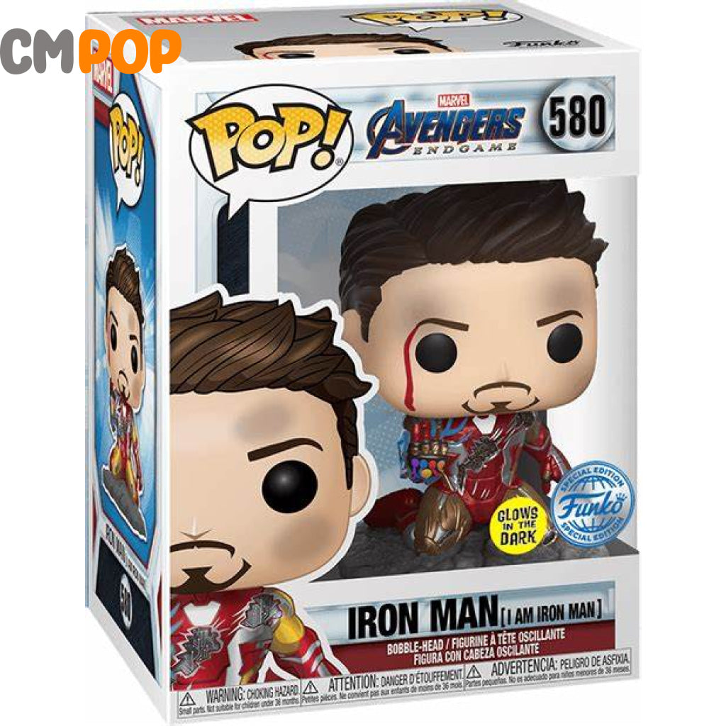 Iron Man - I Am Gitd #580 Funko Pop! Marvel Special Edition Exclusive Pop