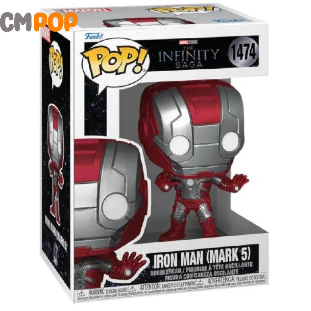 Iron Man (Mark 5) - #1474 Funko Pop Marvel Infinity Saga