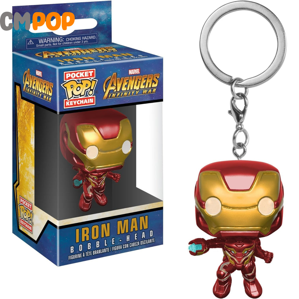 Iron Man - Pocket Funko Pop! Keychain Marvel Misc