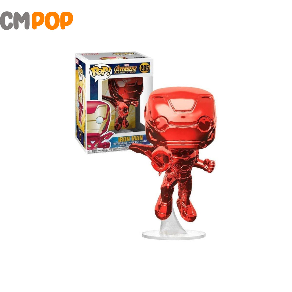 Iron Man Red Chrome - #285 Funko Pop! Marvel Avengers Special Edition Exclusive Pop