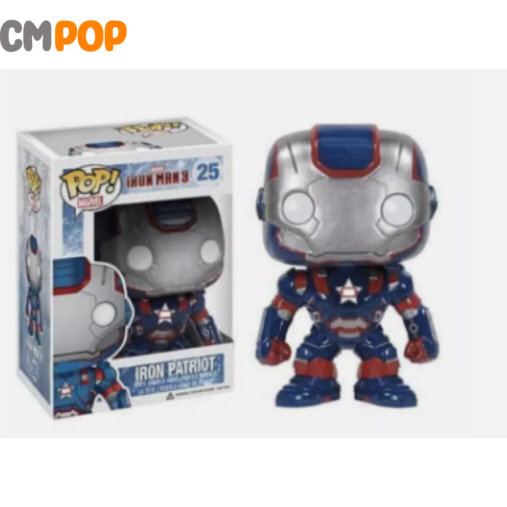 Iron Patriot - #25 Funko Pop! -Marvel Man 3 Pop