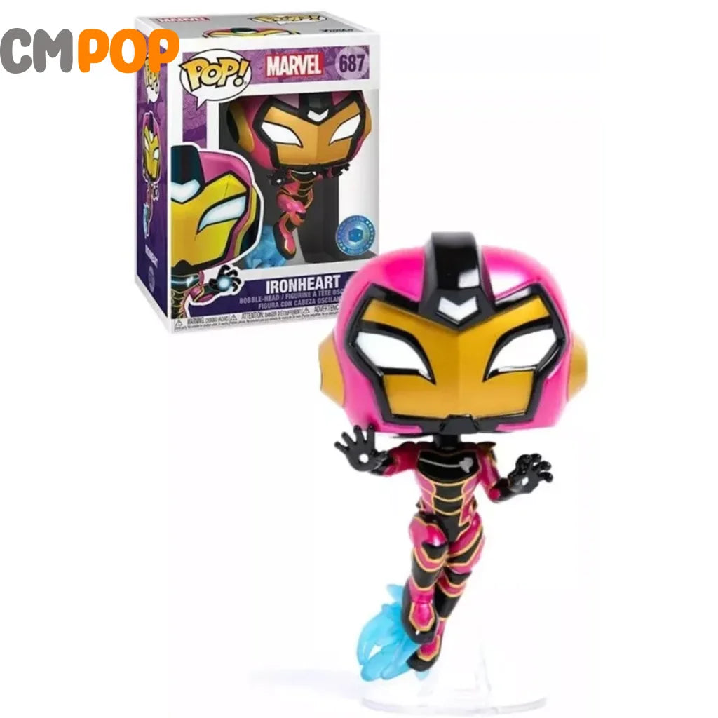 Ironheart - #687 Funko Pop! Marvel Pop In Box Exclusive