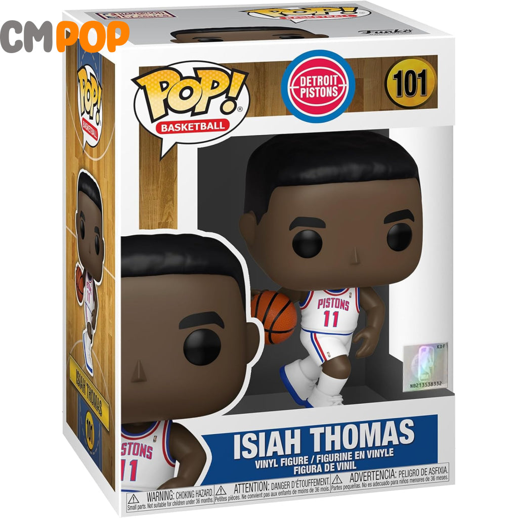 Isiah Thomas Basketball - #101 Funko Pop! Detroit Pistons Pop