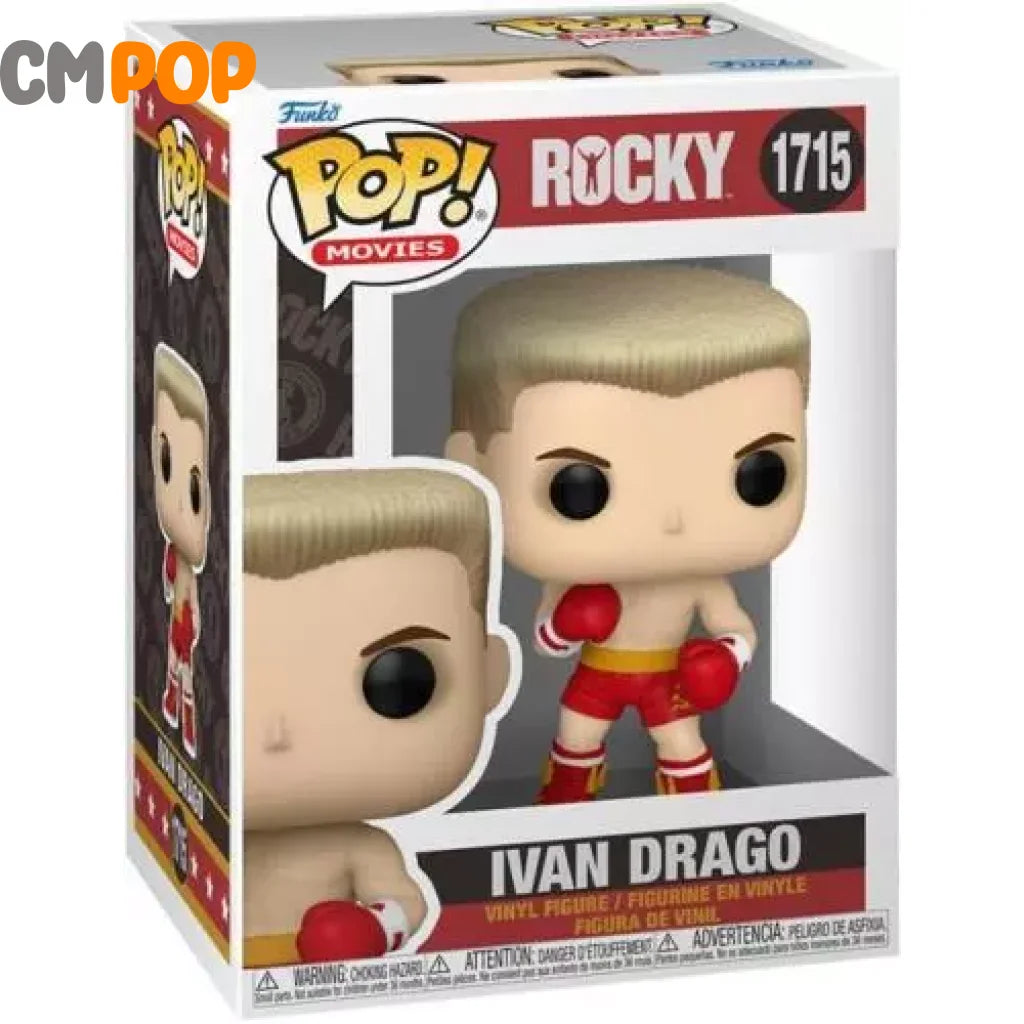 Ivan Drago - #1715 Funko Pop! Moves Rocky Pop