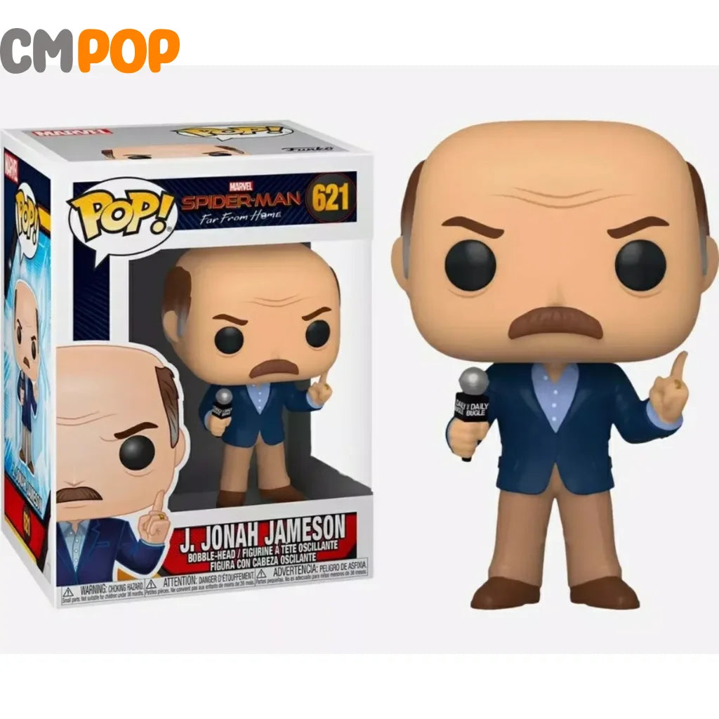 J.jonah Jameson - #621 Funko Pop! Marvel Spider-Man Far From Home Special Edition Exclusive Pop